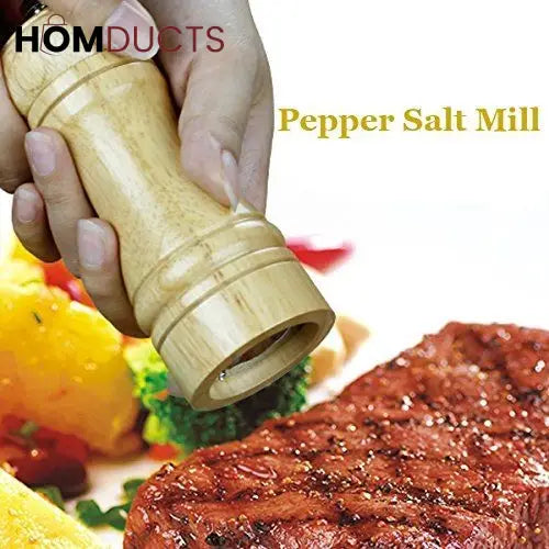 Manual Wooden Pepper Grinder