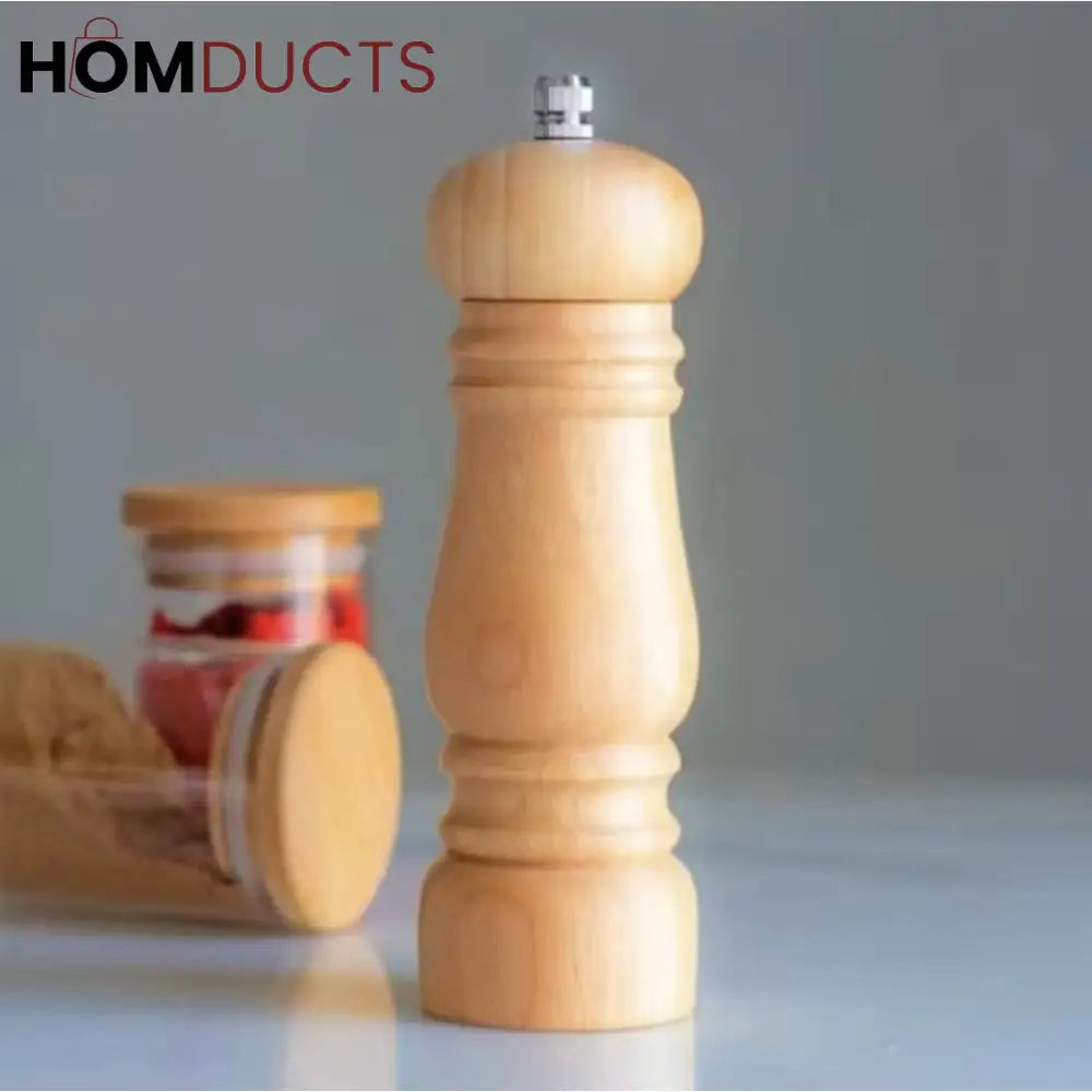 Manual Wooden Pepper Grinder