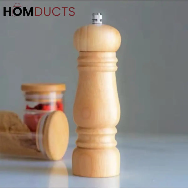 Manual Wooden Pepper Grinder