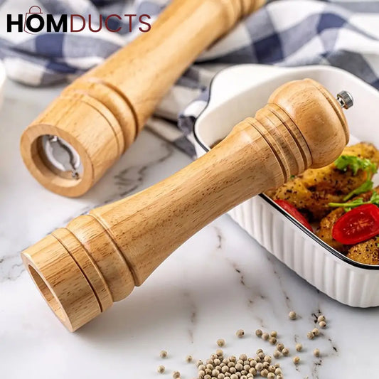 Manual Wooden Pepper Grinder