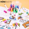 Marker Box With Stamp(12Pcs)