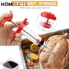 Meat Marinade Tool - Inject Flavors into Your Meat with Ease (Grilling Made Easy)