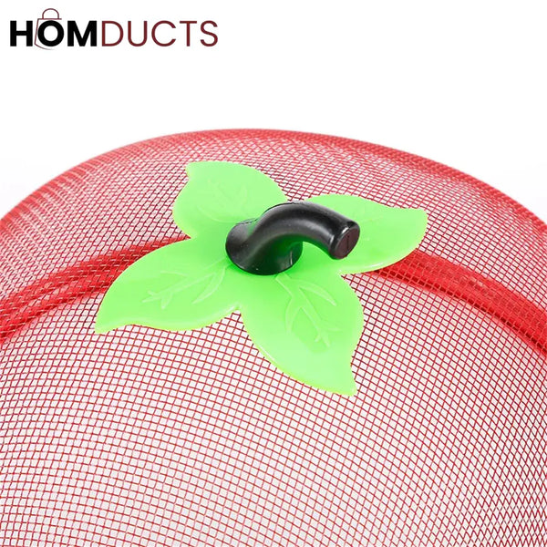 Mesh Fruit Basket with Net Cover - Keep Fruit Fresh & Pest-Free