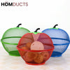 Mesh Fruit Basket with Net Cover - Keep Fruit Fresh & Pest-Free