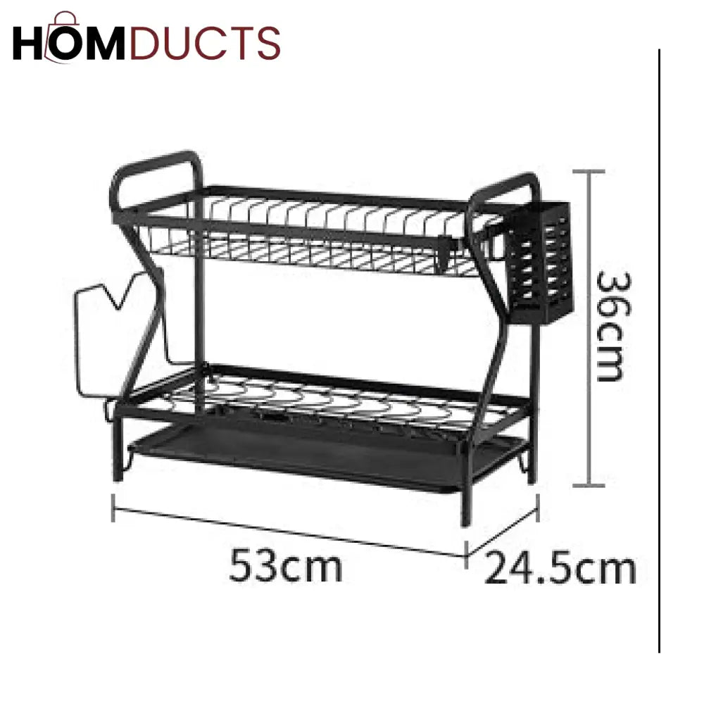 Metal Dish Drain Rack