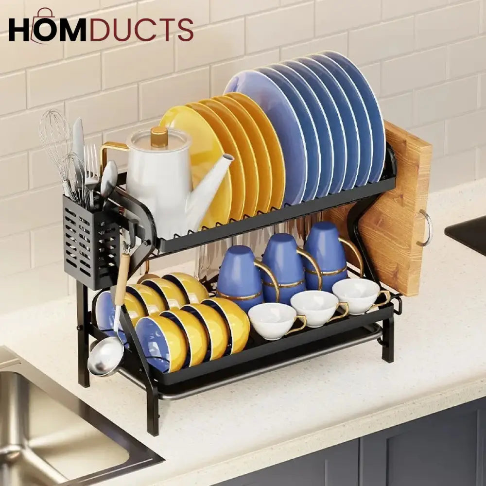 Metal Dish Drain Rack