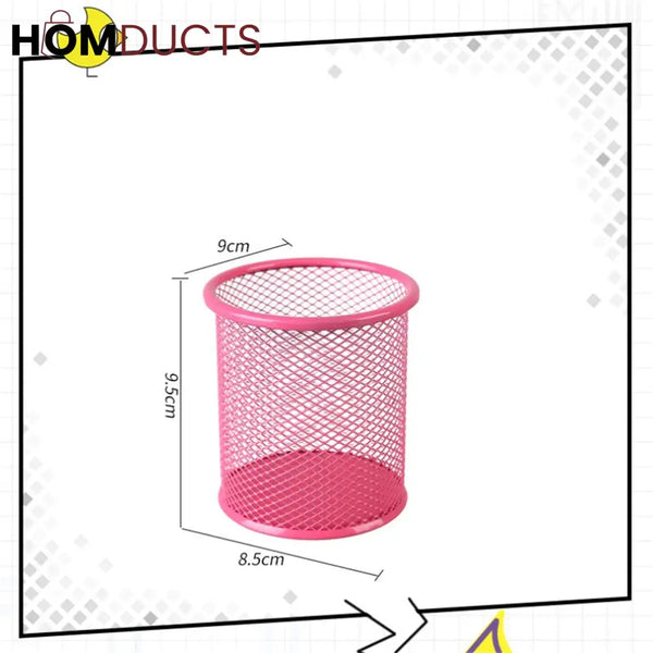 Metal Mesh Pen Holder