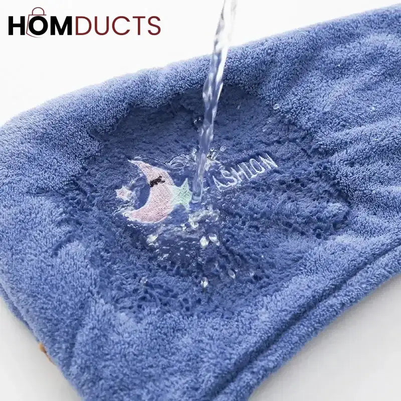 Microfiber Hair Drying Towel Wrap – Quick-Dry Soft & Lightweight Turban for Women