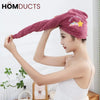 Microfiber Hair Drying Towel Wrap – Quick-Dry Soft & Lightweight Turban for Women