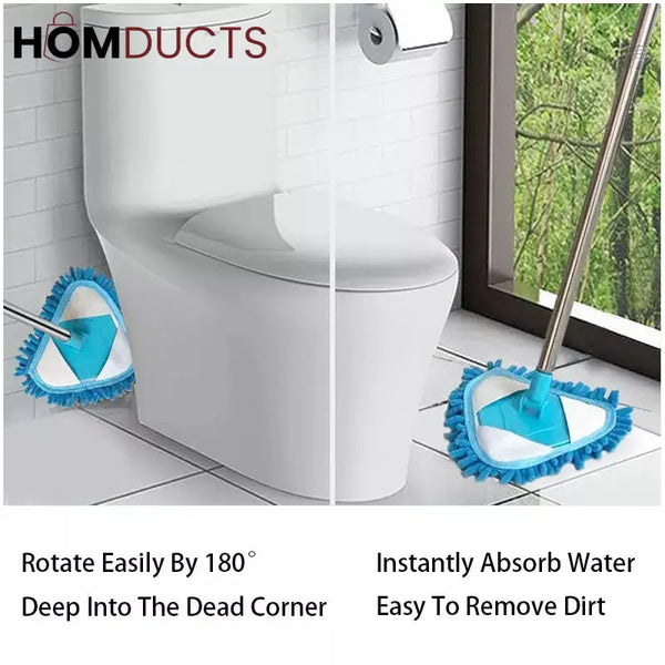 Microfiber Triangle Mop
