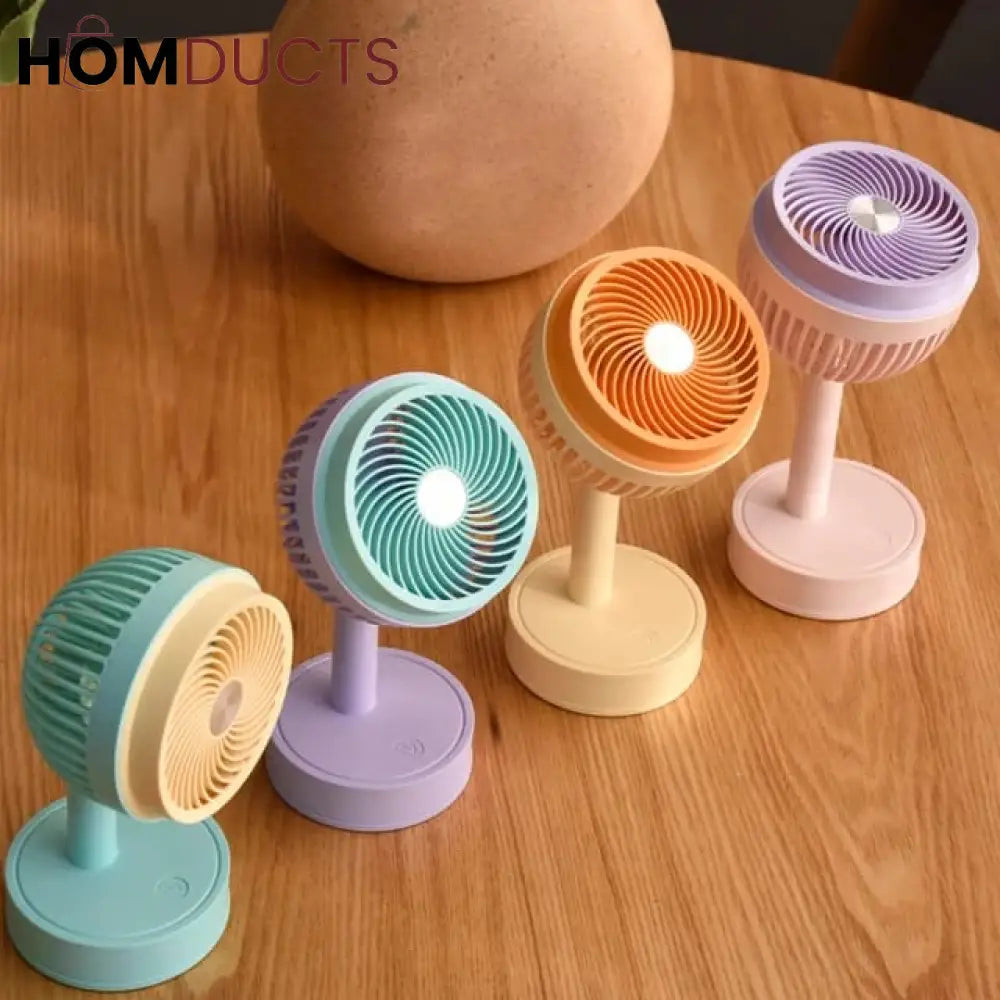 Mini Adjustable Desktop Fan