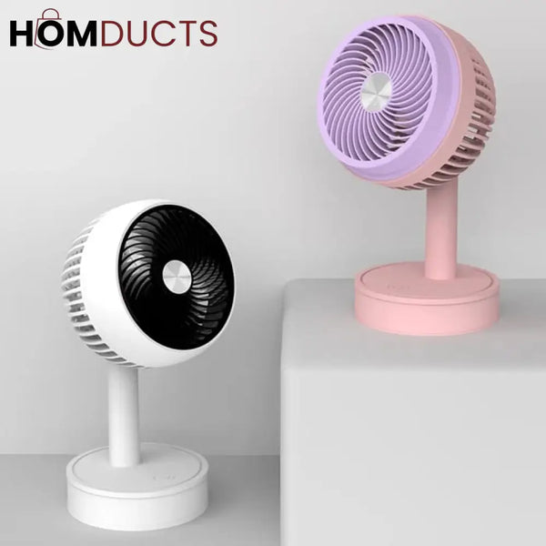 Mini Adjustable Desktop Fan