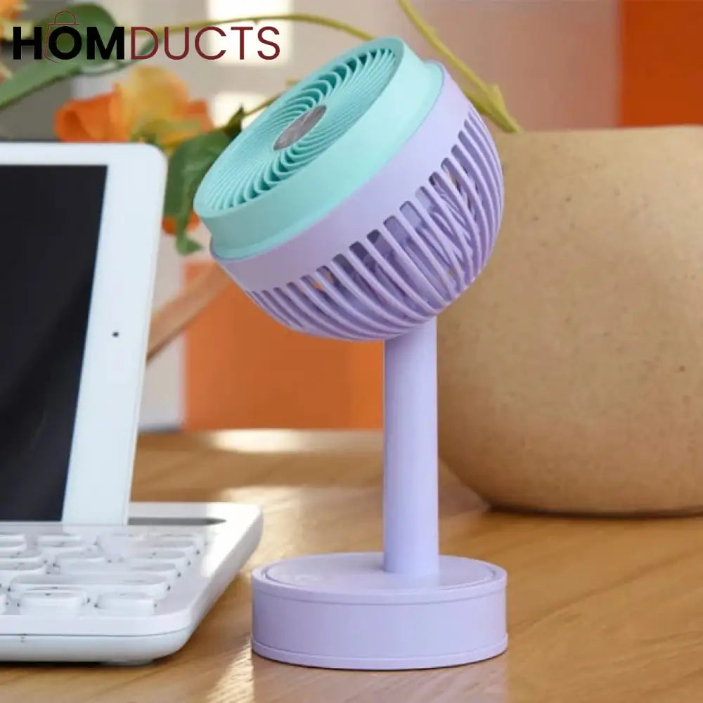 Mini Adjustable Desktop Fan