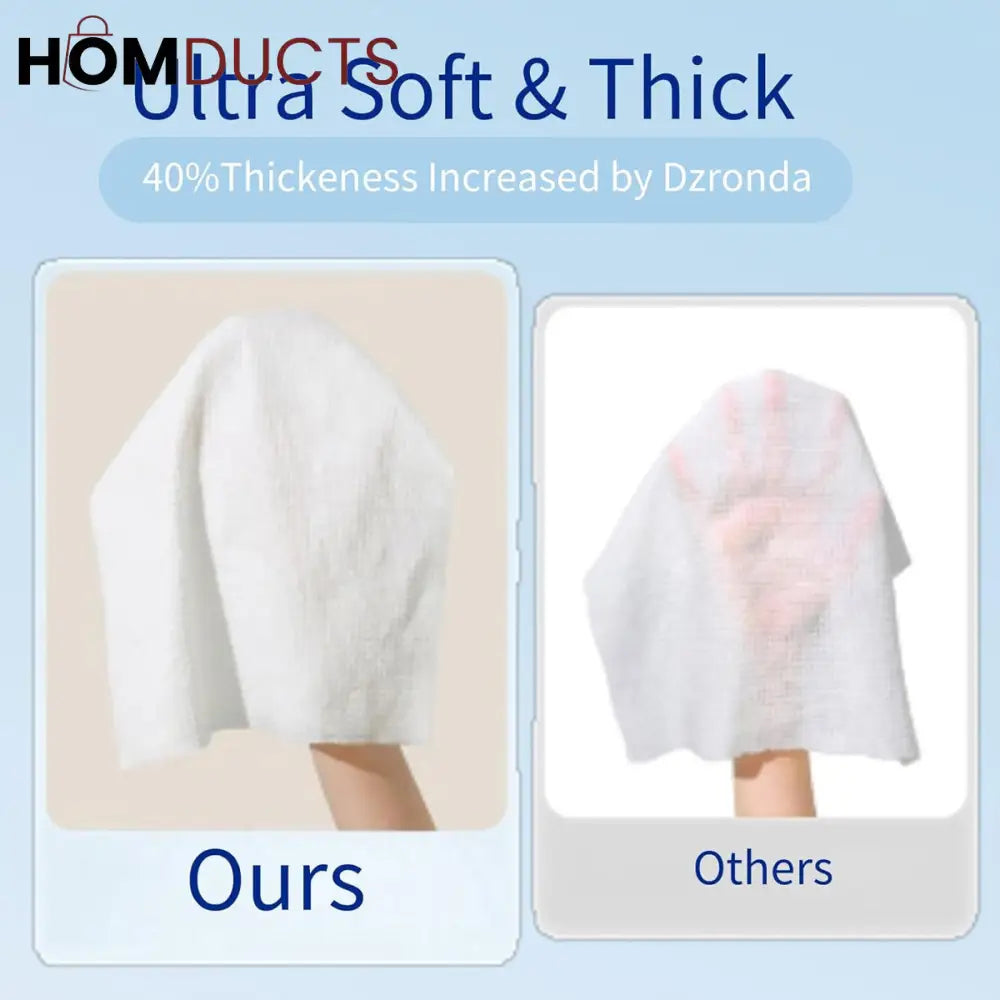 Mini Compressed Magic Towels – Portable Expanding Disposable Face Towels for Travel Camping & Skincare