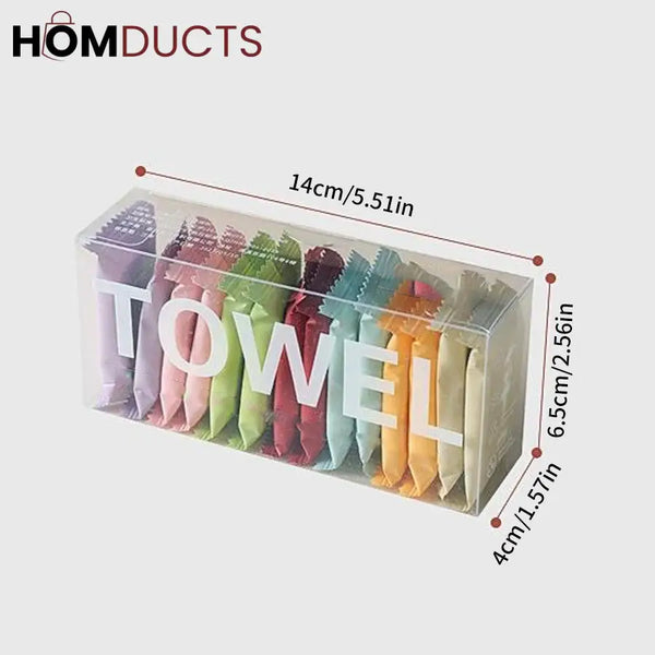 Mini Compressed Magic Towels – Portable Expanding Disposable Face Towels for Travel Camping & Skincare