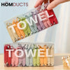 Mini Compressed Magic Towels – Portable Expanding Disposable Face Towels for Travel Camping & Skincare