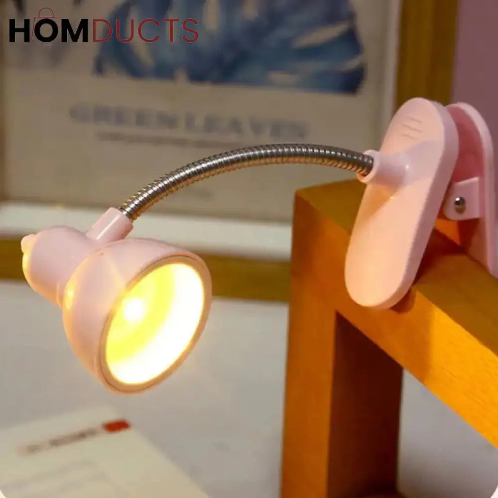 Mini Desktop Clip Lamp