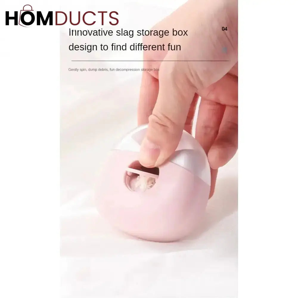 Mini Electric Nail Trimmer & Polisher with Light - Low Noise Portable Nail Clippers for Babies Adults and Professional