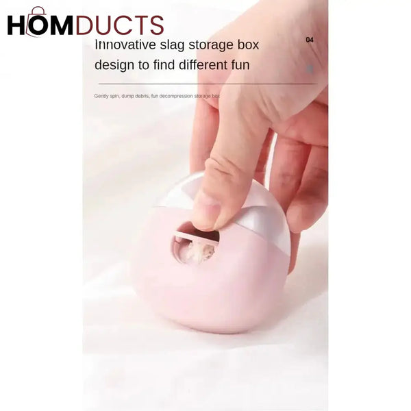 Mini Electric Nail Trimmer & Polisher with Light - Low Noise Portable Nail Clippers for Babies Adults and Professional