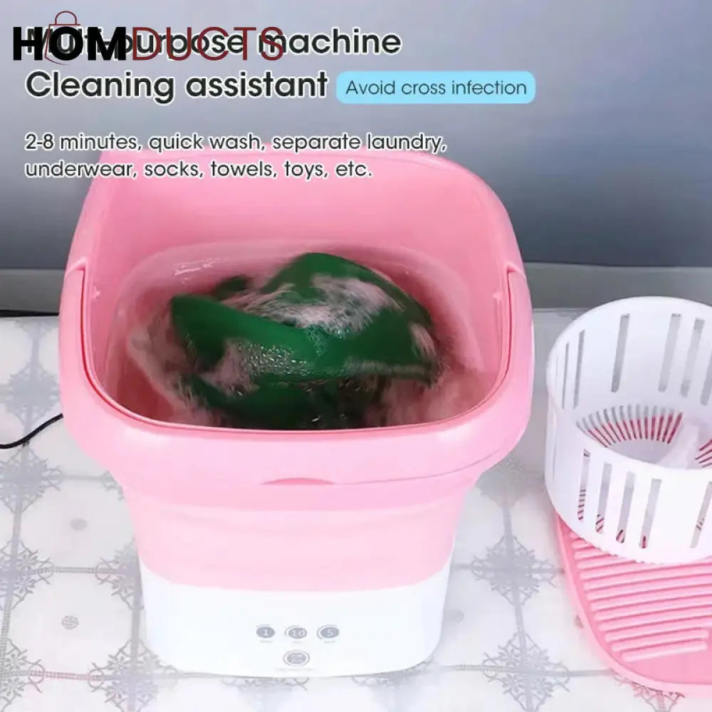 Mini Foldable Washing Machine