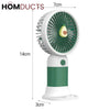 Mini Handheld Fan – Portable & Rechargeable with Cute Fruit Design