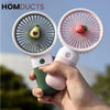 Mini Handheld Fan – Portable & Rechargeable with Cute Fruit Design