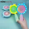 Mini Handheld Fan With Light