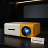 Mini HD Home Theater Projector – Portable LED Cinema with Remote Control