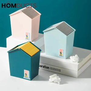 Mini House Shape Trashbin