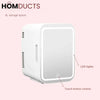 Mini Makeup Fridge: AC/DC Cooler & Warmer for Beauty & Skincare | Home & Car Use