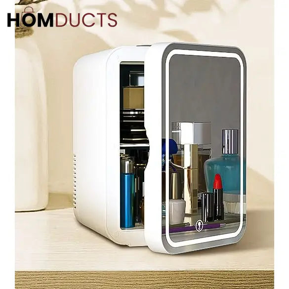 Mini Makeup Fridge: AC/DC Cooler & Warmer for Beauty & Skincare | Home & Car Use