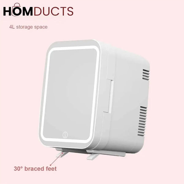 Mini Makeup Fridge: AC/DC Cooler & Warmer for Beauty & Skincare | Home & Car Use