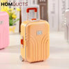 Mini Musical Suitcase Style Jewelery Box