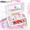 Mini Musical Suitcase Style Jewelery Box