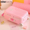 Mini Musical Suitcase Style Jewelery Box