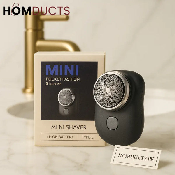 Mini Pocket Electric Shaver | Portable USB Type C Rechargeable Razor