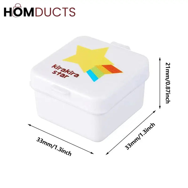 Mini Portable Ketchup And Seasoning Container (4Pcs)