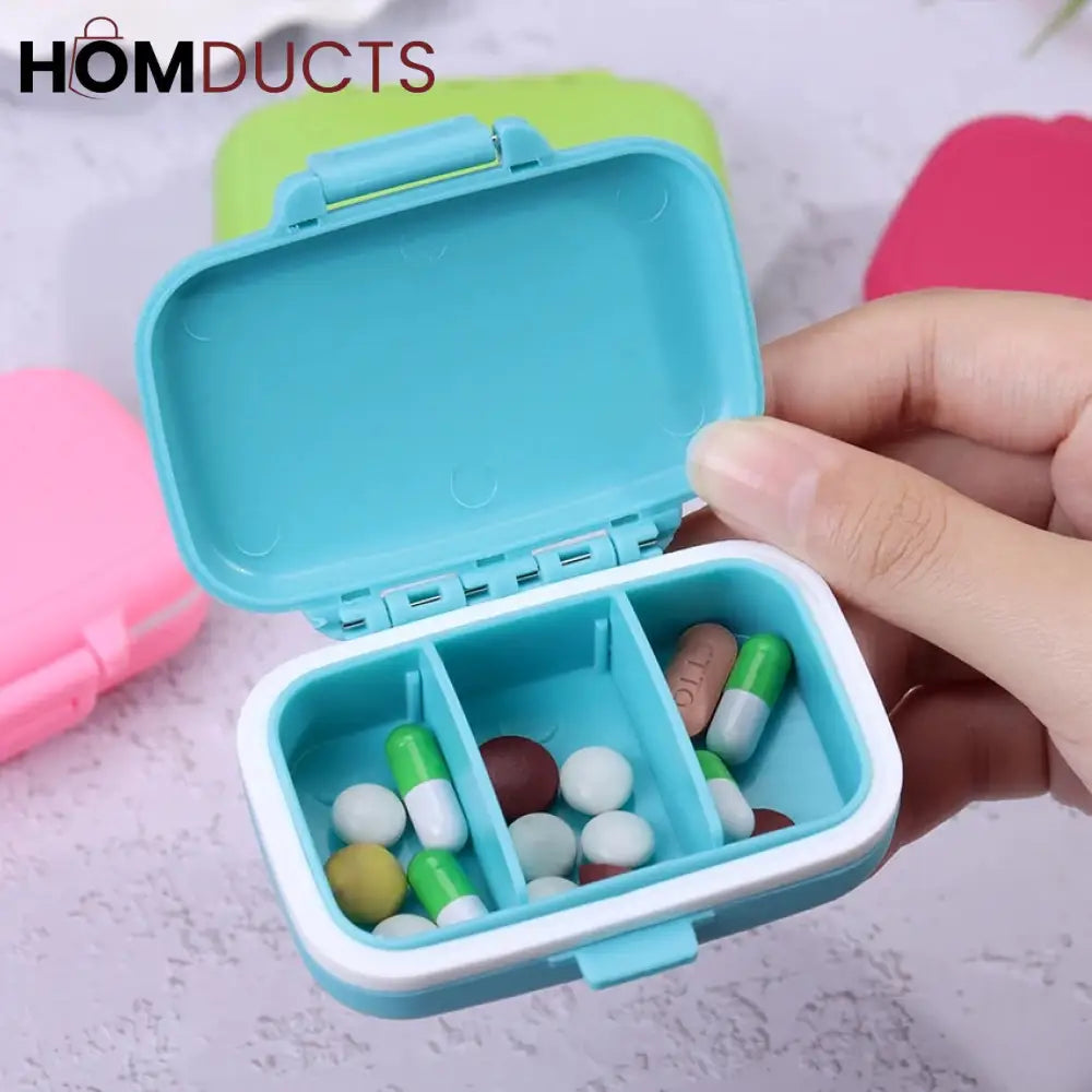 Mini Portable Pill Organizer