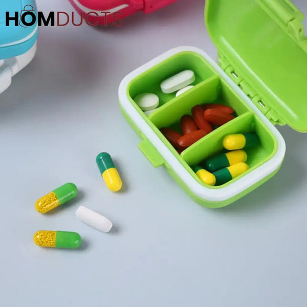 Mini Portable Pill Organizer