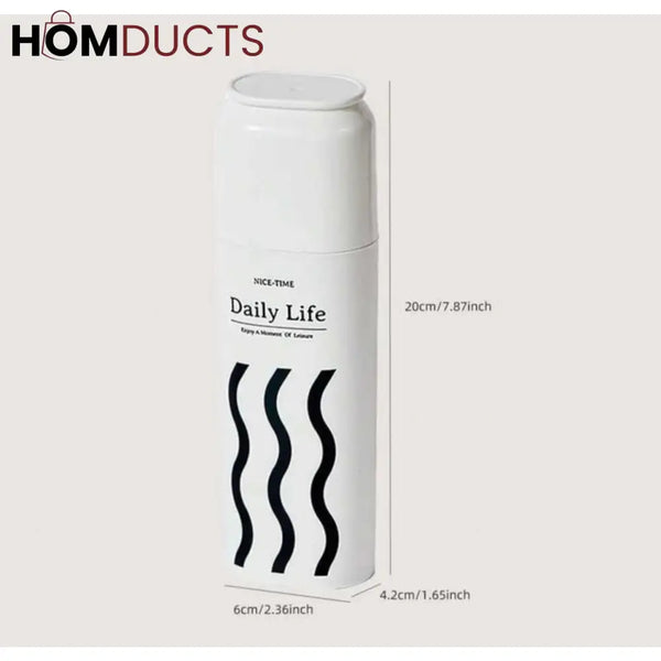 Minimalist Ceramic Toothbrush & Utensil Holder – Daily Life Kitchen & Bathroom Organizer