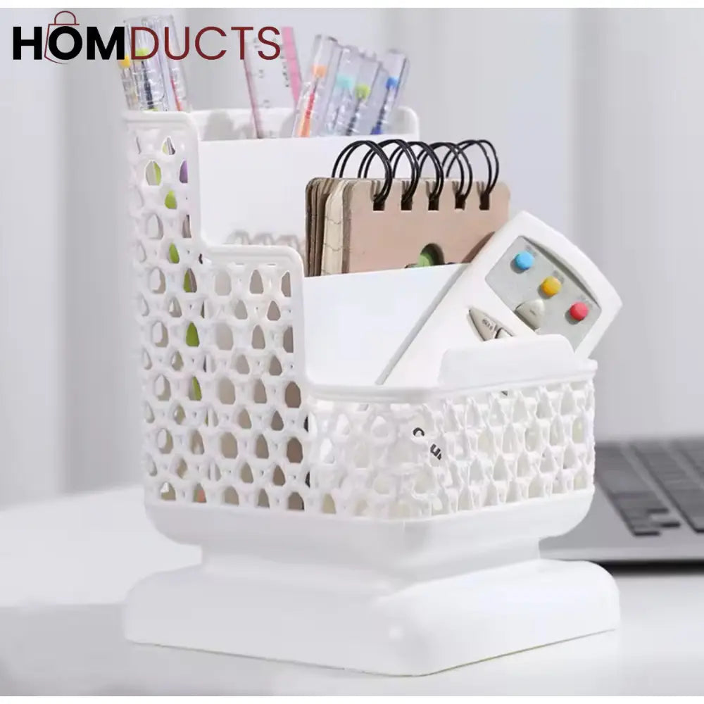 Modern Desktop Stationery Organizer & Pen Holder | Office Desk Storage