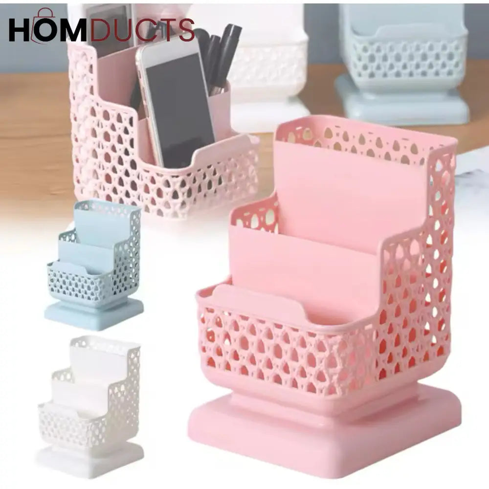 Modern Desktop Stationery Organizer & Pen Holder | Office Desk Storage