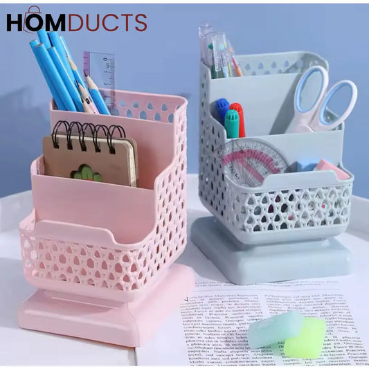 Modern Desktop Stationery Organizer & Pen Holder | Office Desk Storage