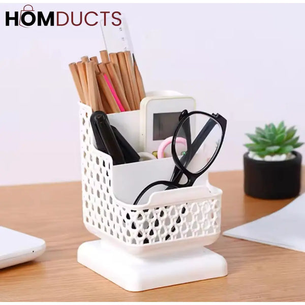Modern Desktop Stationery Organizer & Pen Holder | Office Desk Storage