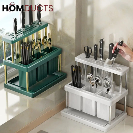 Modern Kitchen Cutlery Organizer