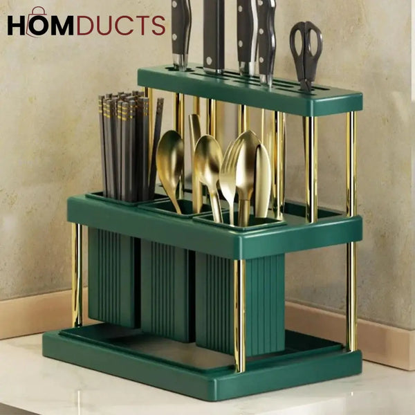 Modern Kitchen Cutlery Organizer