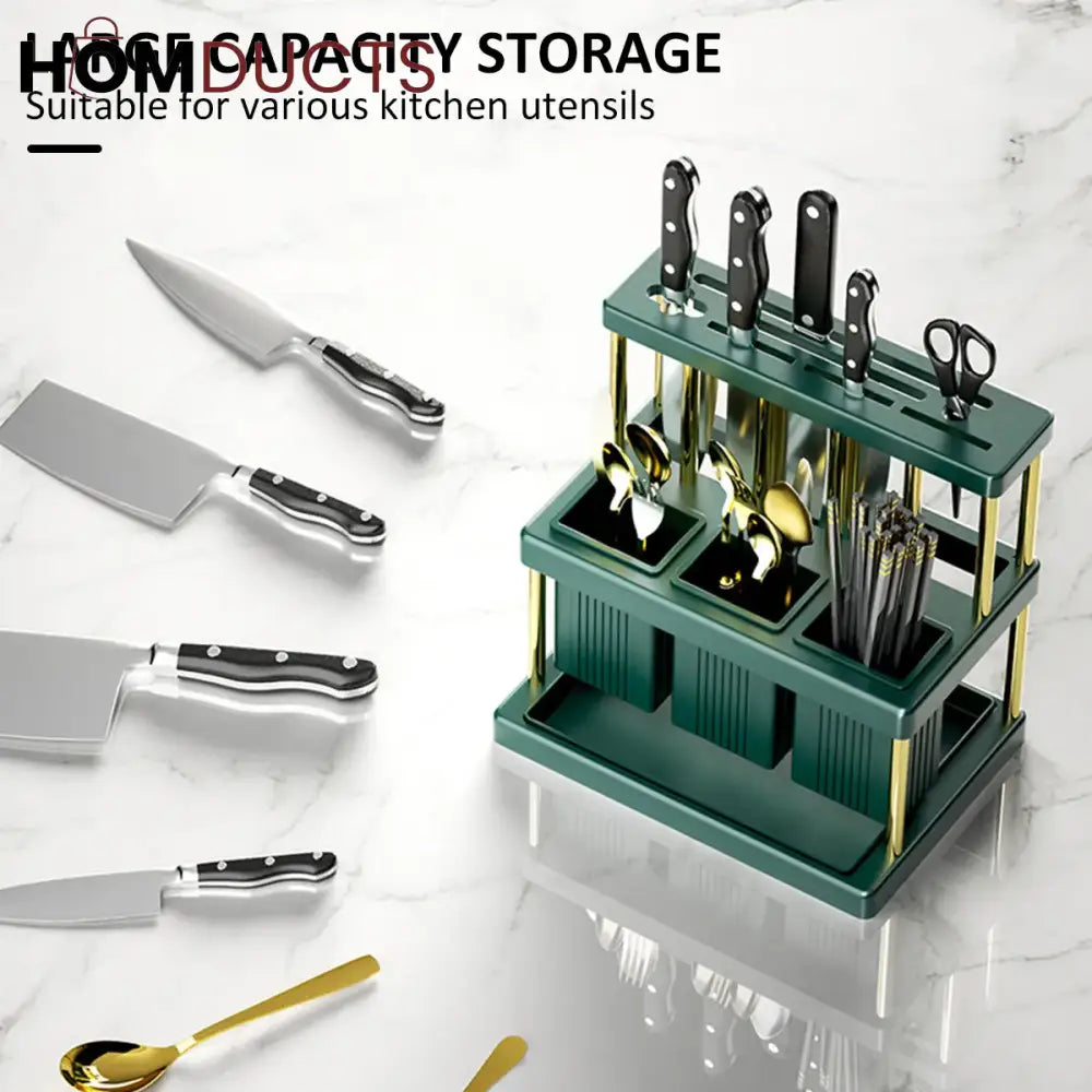 Modern Kitchen Cutlery Organizer