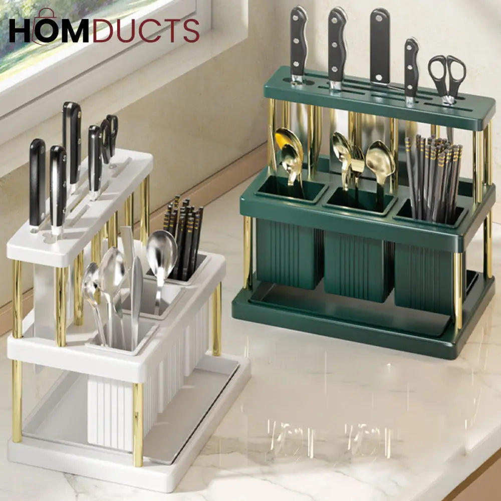 Modern Kitchen Cutlery Organizer