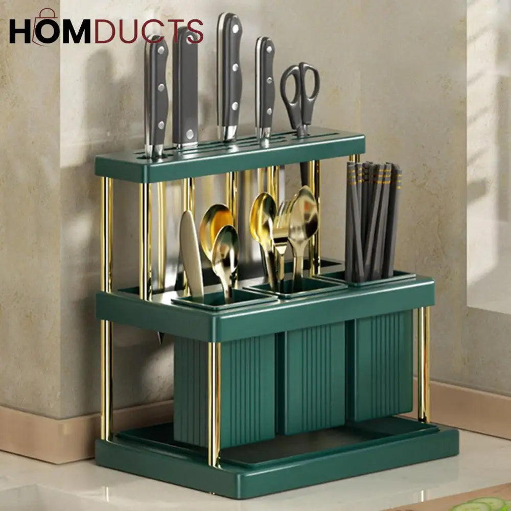 Modern Kitchen Cutlery Organizer