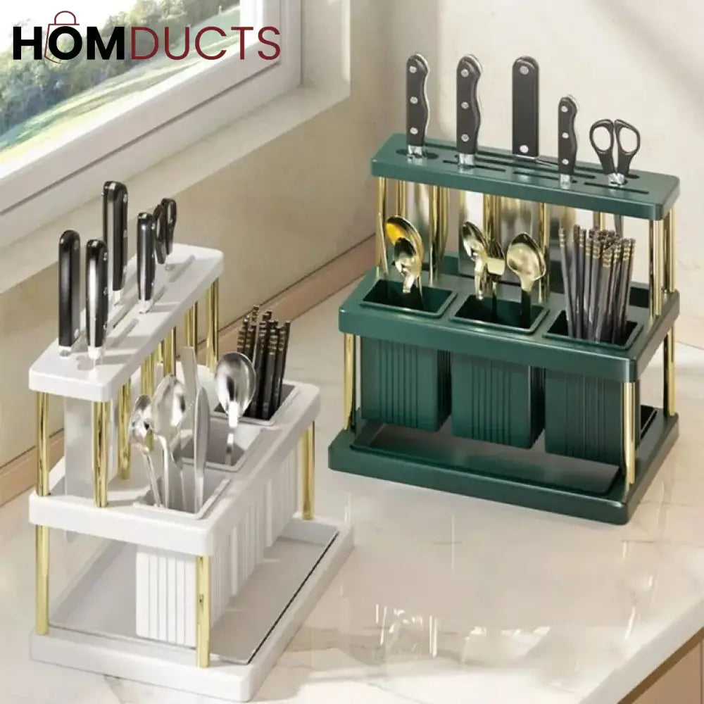 Modern Kitchen Cutlery Organizer